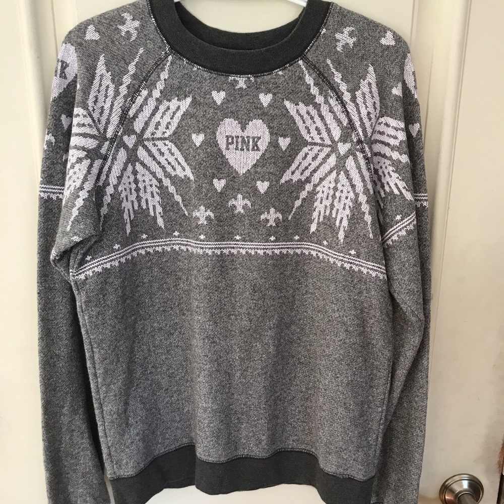 COPY - PINK Holiday sweater